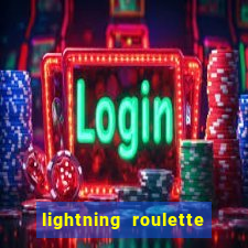 lightning roulette como jogar